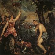 Spain Succoring Religion  Titian